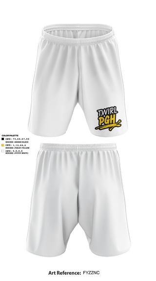 Athletic Shorts With Pockets, Twirl PGH, Spirit Store, Teamtime, Team time, sublimation, custom sports apparel, team uniforms, spirit wear, spiritwear, sports uniforms, custom shirts, team store, custom team store, fundraiser sports, apparel fundraiser