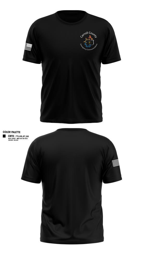 Short Sleeve Performance Shirt, Carroll County Emergency Communications, Police, Teamtime, Team time, sublimation, custom sports apparel, team uniforms, spirit wear, spiritwear, sports uniforms, custom shirts, team store, custom team store, fundraiser sports, apparel fundraiser