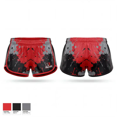 Mississippi Bandits Youth Football and Cheer Team 58655552 Women's Shorts - 1