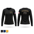 FITCHBURG PD Women's Long Sleeve V-neck Shirt - 1