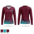 Kahneeta Hot Springs Resort Women's Long Sleeve V-neck Shirt - 1