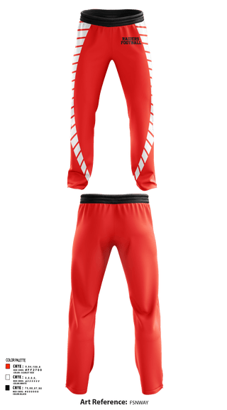 Sweatpants, Raiders, Football, Teamtime, Team time, sublimation, custom sports apparel, team uniforms, spirit wear, spiritwear, sports uniforms, custom shirts, team store, custom team store, fundraiser sports, apparel fundraiser