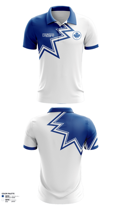 MAPLEWOOD FOOTBALL 88193662 Short Sleeve Performance Polo - 8
