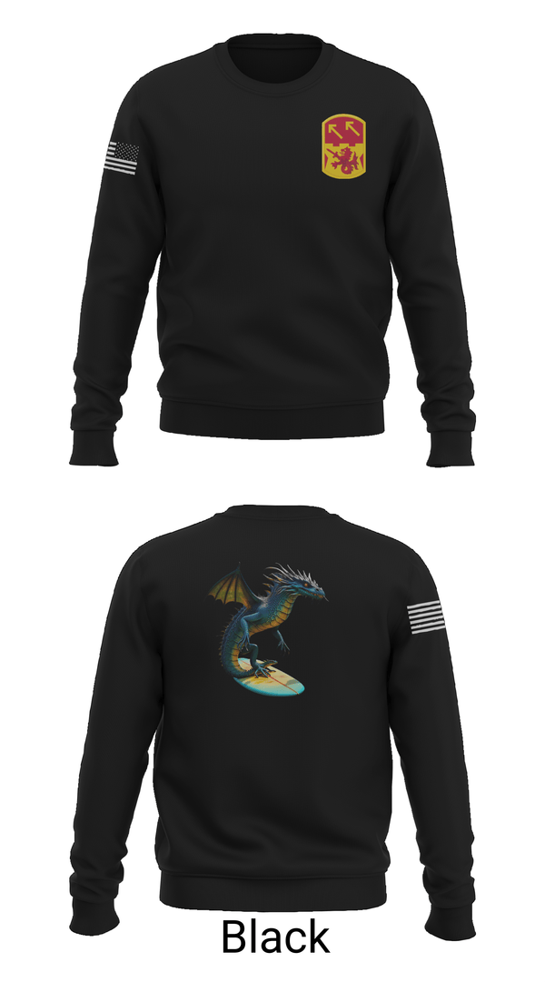 Crew Neck Sweatshirt, 94th Army Air and Missile Defense Command, Army, Teamtime, Team time, sublimation, custom sports apparel, team uniforms, spirit wear, spiritwear, sports uniforms, custom shirts, team store, custom team store, fundraiser sports, apparel fundraiser