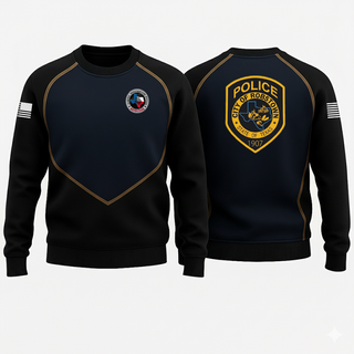 Crew Neck Sweatshirt, Robstown Police Department, Police, Teamtime, Team time, sublimation, custom sports apparel, team uniforms, spirit wear, spiritwear, sports uniforms, custom shirts, team store, custom team store, fundraiser sports, apparel fundraiser