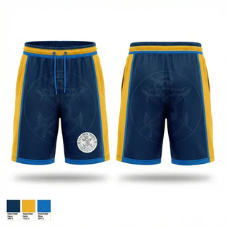 Athletic Shorts With Pockets, Clay High NJROTC, Navy, Teamtime, Team time, sublimation, custom sports apparel, team uniforms, spirit wear, spiritwear, sports uniforms, custom shirts, team store, custom team store, fundraiser sports, apparel fundraiser
