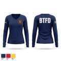Bristol Tennessee Fire Department Old School Cotton Feel Shirt - 1