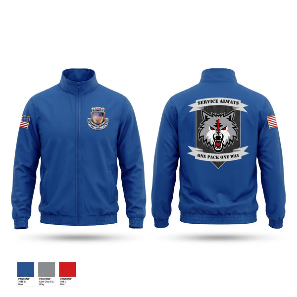 Windbreaker, 258th HR CO, Army, Teamtime, Team time, sublimation, custom sports apparel, team uniforms, spirit wear, spiritwear, sports uniforms, custom shirts, team store, custom team store, fundraiser sports, apparel fundraiser