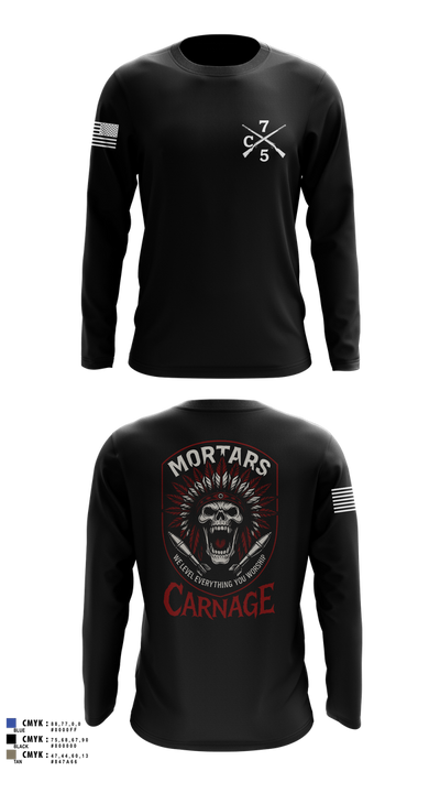 Carnage 79980273 Long Sleeve Performance Shirt 7