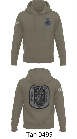 Hoodie, Department of Corrections, Police, Teamtime, Team time, sublimation, custom sports apparel, team uniforms, spirit wear, spiritwear, sports uniforms, custom shirts, team store, custom team store, fundraiser sports, apparel fundraiser