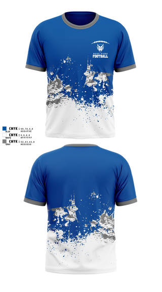 Short Sleeve Performance Shirt, Wood-Ridge Football, , Teamtime, Team time, sublimation, custom sports apparel, team uniforms, spirit wear, spiritwear, sports uniforms, custom shirts, team store, custom team store, fundraiser sports, apparel fundraiser