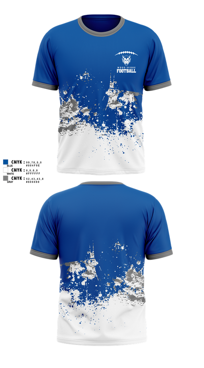 Wood-Ridge Football 26448991 Short Sleeve Performance Shirt - 1