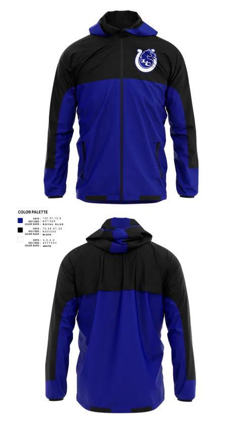 Windbreaker, Lodi Colts Football and Cheer, , Teamtime, Team time, sublimation, custom sports apparel, team uniforms, spirit wear, spiritwear, sports uniforms, custom shirts, team store, custom team store, fundraiser sports, apparel fundraiser