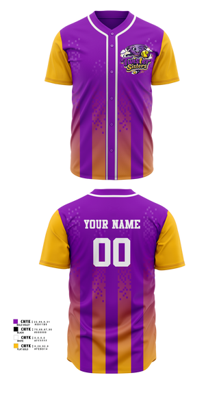 Two Button Softball Jersey, Twister Sisters, Softball, Teamtime, Team time, sublimation, custom sports apparel, team uniforms, spirit wear, spiritwear, sports uniforms, custom shirts, team store, custom team store, fundraiser sports, apparel fundraiser