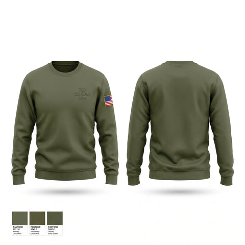 Crew Neck Sweatshirt, 737 convoy ops, Army, Teamtime, Team time, sublimation, custom sports apparel, team uniforms, spirit wear, spiritwear, sports uniforms, custom shirts, team store, custom team store, fundraiser sports, apparel fundraiser