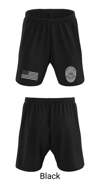 Athletic Shorts With Pockets, Cuyahoga Falls Police Department, Police, Teamtime, Team time, sublimation, custom sports apparel, team uniforms, spirit wear, spiritwear, sports uniforms, custom shirts, team store, custom team store, fundraiser sports, apparel fundraiser