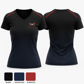 Womens Short Sleeve Vneck Shirt, team name, Softball, Teamtime, Team time, sublimation, custom sports apparel, team uniforms, spirit wear, spiritwear, sports uniforms, custom shirts, team store, custom team store, fundraiser sports, apparel fundraiser