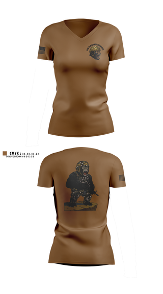 Womens Short Sleeve Vneck Shirt, 1136th MP Co, , Teamtime, Team time, sublimation, custom sports apparel, team uniforms, spirit wear, spiritwear, sports uniforms, custom shirts, team store, custom team store, fundraiser sports, apparel fundraiser