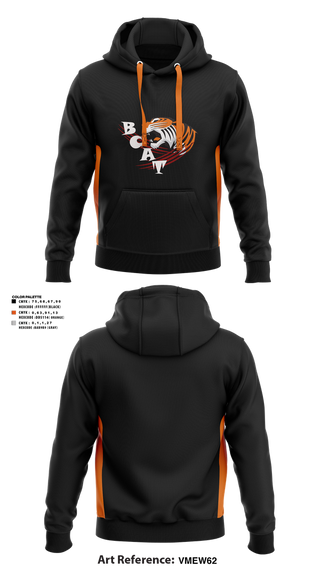 Hoodie, BCAT Tigers, Men's Basketball, Teamtime, Team time, sublimation, custom sports apparel, team uniforms, spirit wear, spiritwear, sports uniforms, custom shirts, team store, custom team store, fundraiser sports, apparel fundraiser