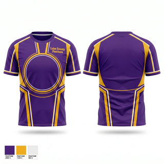 Soft Poly Tee Cotton Like Feel, Lake County Panthers, Women's Volleyball, Teamtime, Team time, sublimation, custom sports apparel, team uniforms, spirit wear, spiritwear, sports uniforms, custom shirts, team store, custom team store, fundraiser sports, apparel fundraiser
