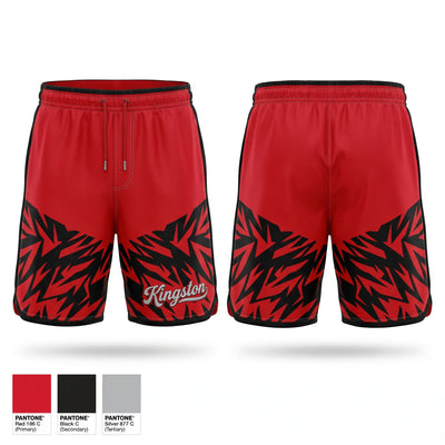 Kingston Redskins 73301688 Athletic Shorts With Pockets - 1