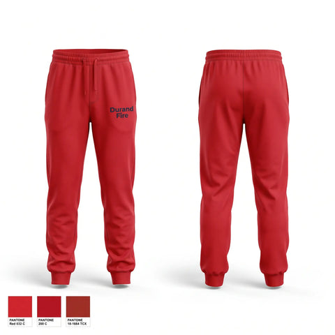 Sweatpants, Durand Fire, Fire Department, Teamtime, Team time, sublimation, custom sports apparel, team uniforms, spirit wear, spiritwear, sports uniforms, custom shirts, team store, custom team store, fundraiser sports, apparel fundraiser
