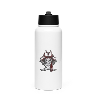 PIRATES Stainless Steel Water Bottle with a Straw Lid