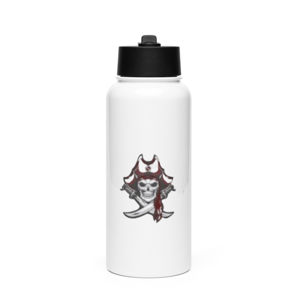 PIRATES Stainless Steel Water Bottle with a Straw Lid