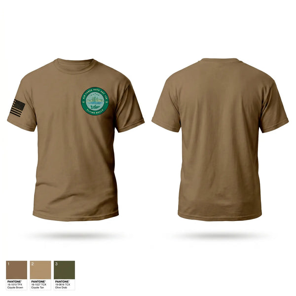 Old School Cotton Feel Shirt, Det 158, Air Force, Teamtime, Team time, sublimation, custom sports apparel, team uniforms, spirit wear, spiritwear, sports uniforms, custom shirts, team store, custom team store, fundraiser sports, apparel fundraiser