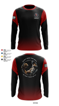 AFJROTC MS-081 DRONE TEAM 88778530 Long Sleeve Performance Shirt 229