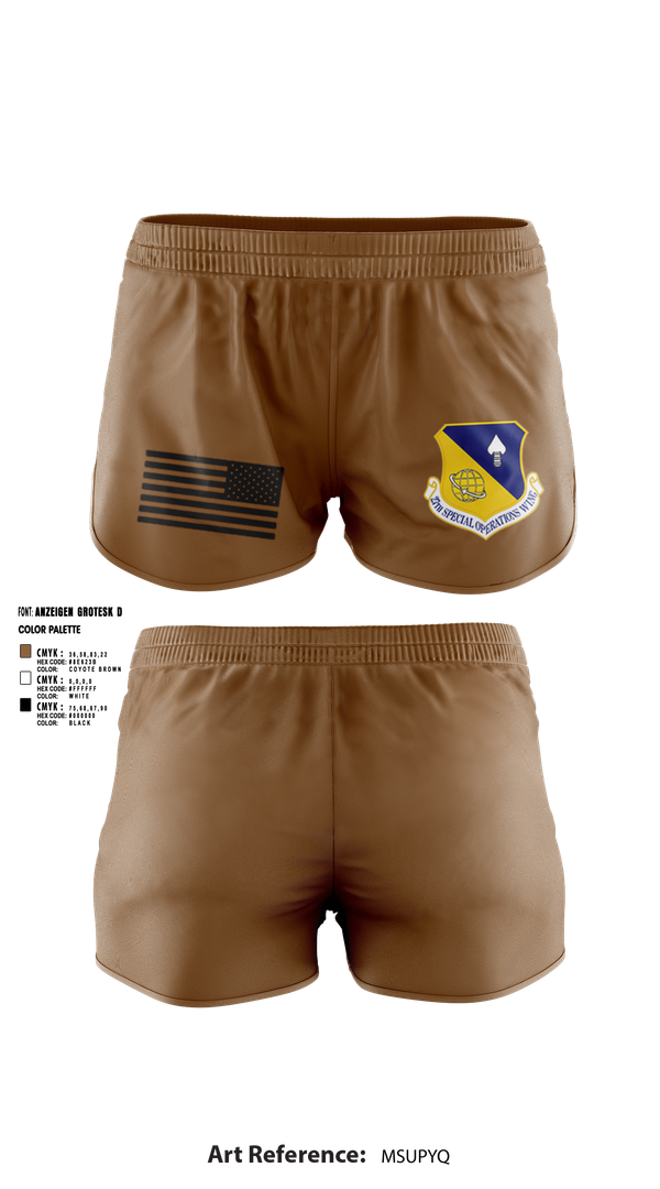 Ranger Panties, 27 Cannon AFB Chapel, , Teamtime, Team time, sublimation, custom sports apparel, team uniforms, spirit wear, spiritwear, sports uniforms, custom shirts, team store, custom team store, fundraiser sports, apparel fundraiser