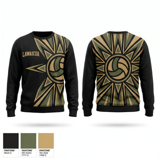 Crew Neck Sweatshirt, LAWAKUA, Women's Volleyball, Teamtime, Team time, sublimation, custom sports apparel, team uniforms, spirit wear, spiritwear, sports uniforms, custom shirts, team store, custom team store, fundraiser sports, apparel fundraiser