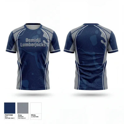 Bemidji Lumberjacks 49799585 Old School Cotton Feel Shirt - 1