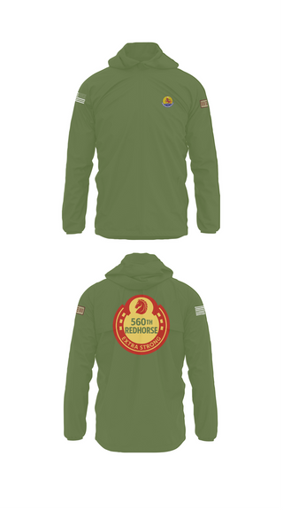 Windbreaker, 560th Redhorse Unit, , Teamtime, Team time, sublimation, custom sports apparel, team uniforms, spirit wear, spiritwear, sports uniforms, custom shirts, team store, custom team store, fundraiser sports, apparel fundraiser