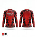 Piratas de Orlando 92402047 Long Sleeve Performance Shirt 1
