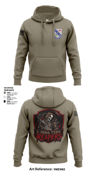 Hoodie, Reapers, Army, Teamtime, Team time, sublimation, custom sports apparel, team uniforms, spirit wear, spiritwear, sports uniforms, custom shirts, team store, custom team store, fundraiser sports, apparel fundraiser