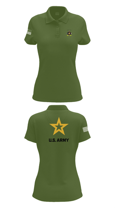 University of Toledo Army Marksmanship Unit 95742667 Women's Short Sleeve Performance Polo  - 55