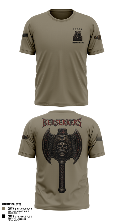 11th Cyber BN 22595859 Short Sleeve Performance Shirt - 123