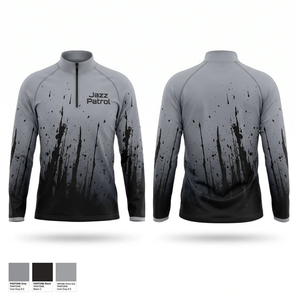 Quarter Zip Jacket, Jazz Patrol, , Teamtime, Team time, sublimation, custom sports apparel, team uniforms, spirit wear, spiritwear, sports uniforms, custom shirts, team store, custom team store, fundraiser sports, apparel fundraiser