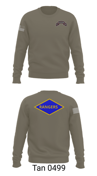 Crew Neck Sweatshirt, 5th Rangers, , Teamtime, Team time, sublimation, custom sports apparel, team uniforms, spirit wear, spiritwear, sports uniforms, custom shirts, team store, custom team store, fundraiser sports, apparel fundraiser