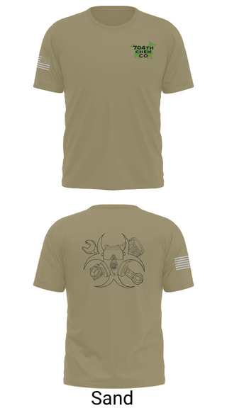 Short Sleeve Performance Shirt, 704th Chem Co, , Teamtime, Team time, sublimation, custom sports apparel, team uniforms, spirit wear, spiritwear, sports uniforms, custom shirts, team store, custom team store, fundraiser sports, apparel fundraiser