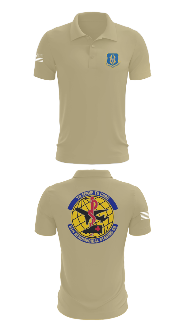 Short Sleeve Performance Polo, 94ASTS, Air Force, Teamtime, Team time, sublimation, custom sports apparel, team uniforms, spirit wear, spiritwear, sports uniforms, custom shirts, team store, custom team store, fundraiser sports, apparel fundraiser