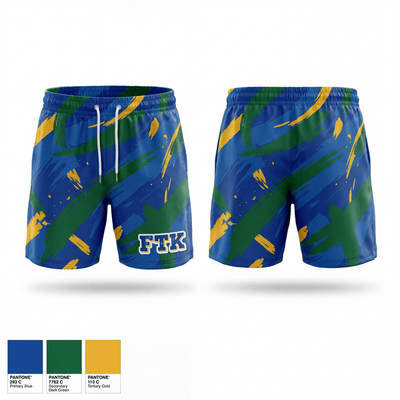 FTK 6673213 Athletic Shorts With Pockets - 1