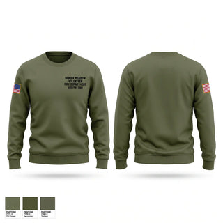 Crew Neck Sweatshirt, Beaver meadow volunteer fire department, Fire Department, Teamtime, Team time, sublimation, custom sports apparel, team uniforms, spirit wear, spiritwear, sports uniforms, custom shirts, team store, custom team store, fundraiser sports, apparel fundraiser