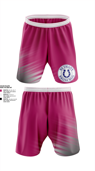 Bethany High School Swimming 75861171 Athletic Shorts With Pockets - 1