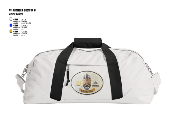 Duffle Bag, 2nd Plt, Doghouse Company, 1/3 TOG, , Teamtime, Team time, sublimation, custom sports apparel, team uniforms, spirit wear, spiritwear, sports uniforms, custom shirts, team store, custom team store, fundraiser sports, apparel fundraiser