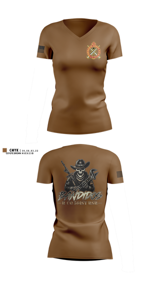 Womens Short Sleeve Vneck Shirt, 501st BSB, B Company, , Teamtime, Team time, sublimation, custom sports apparel, team uniforms, spirit wear, spiritwear, sports uniforms, custom shirts, team store, custom team store, fundraiser sports, apparel fundraiser