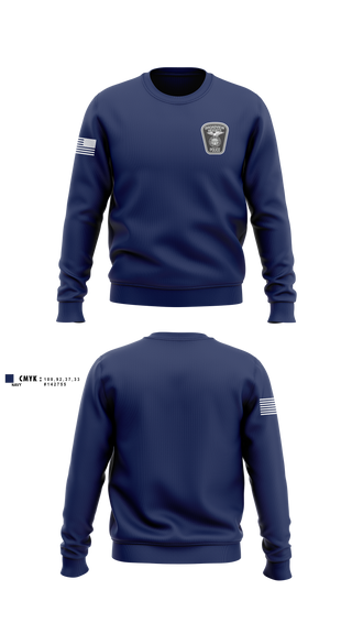 Crew Neck Sweatshirt, Broadview Heights Police, Police, Teamtime, Team time, sublimation, custom sports apparel, team uniforms, spirit wear, spiritwear, sports uniforms, custom shirts, team store, custom team store, fundraiser sports, apparel fundraiser