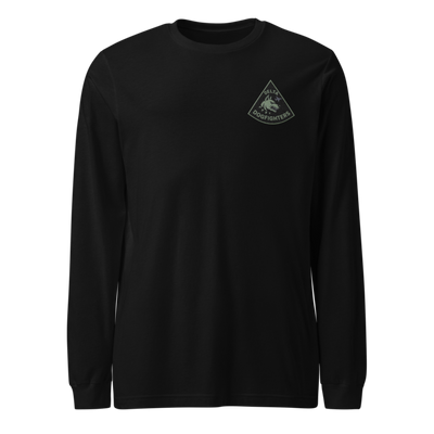 Delta Dogfighters 1370718 Unisex Long Sleeve Tee | Bella + Canvas 3501