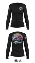 ODA 1123 34681510 Women's Long Sleeve V-neck Shirt - 37